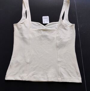 NWT Free People Intimately Ivory Tank‎ Top – Size M Boho